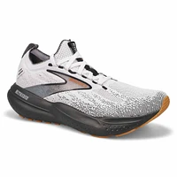 Mens Glycerin StealthFit 21 Lace Up Performance Sneaker - White/Grey/Black