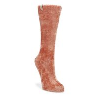 Womens Leda Cozy Crew Sock -  Desert Coral