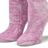 Womens Leda Cozy Crew Sock - Lilac Frost