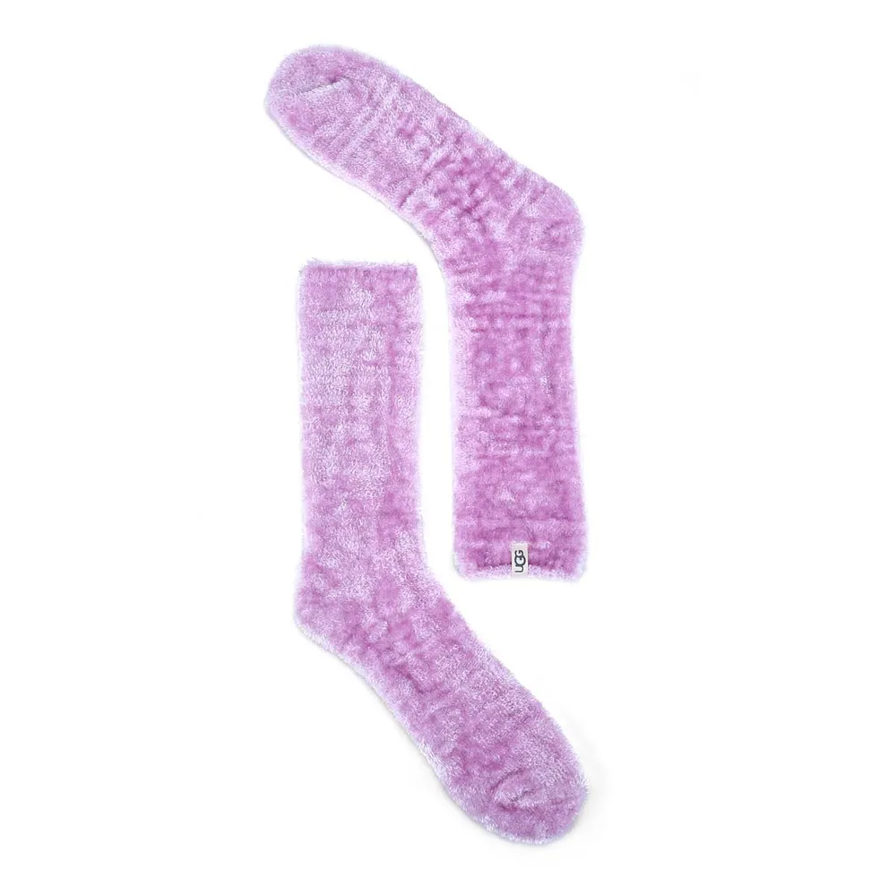 Ugg Australia- Socks Womens Leda Cozy Crew Sock - Lilac Frost