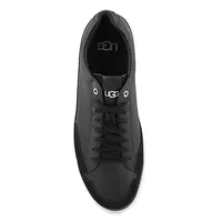 Mens South Bay Lace Up Sneaker - Black