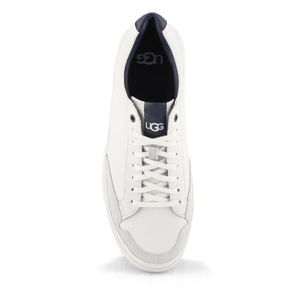 Mens South Bay Lace Up Sneaker - White