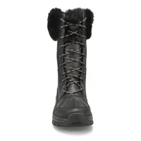 Womens Yose Tall Fluff Winter Boot - Black