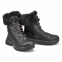 Womens Yose Fluff Winter Boot - Black