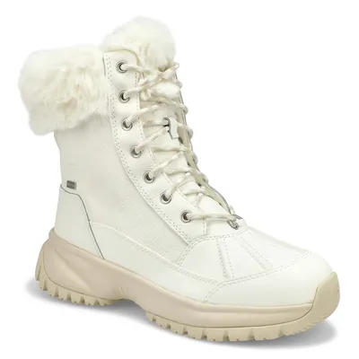 Womens Yose Fluff Winter Boot - White