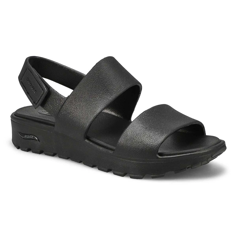 Womens Arch Fit Footsteps Sandal -Black/Black