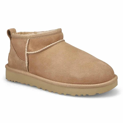 Womens Classic Ultra Mini Boot - Sand