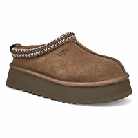 Womens Tazz Platform Slipper - Hickory