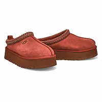 Womens Tazz Platform Slipper - Red Jasper