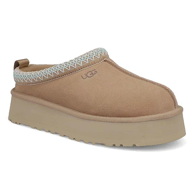 Womens Tazz Platform Slipper - Sand