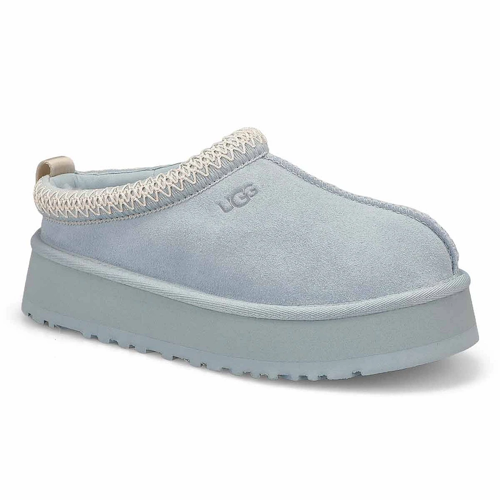 Womens Tazz Platform Slipper - Sea Foam