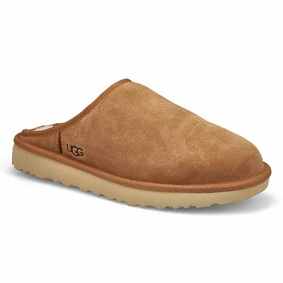 Mens Classic Slip-On Sheepskin Slipper - Chestnut