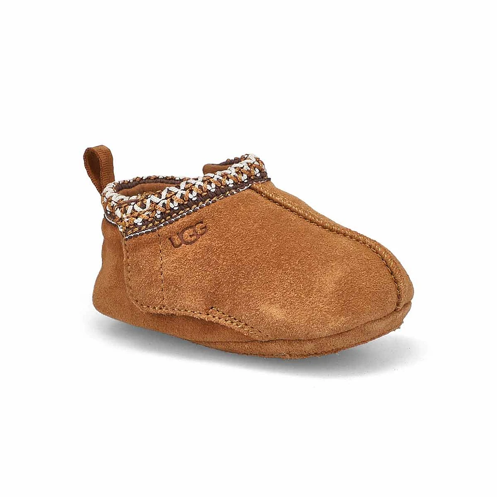 Infants Tasman Bootie Slipper - Chestnut