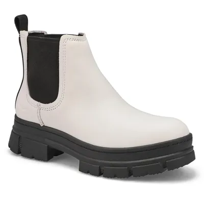 Womens Ashton Chelsea Waterproof Boot - White