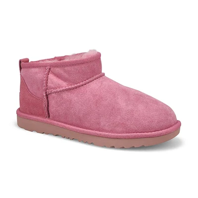 Girls Classic Ultra Mini Sheepskin Boot - Dusty Orchid