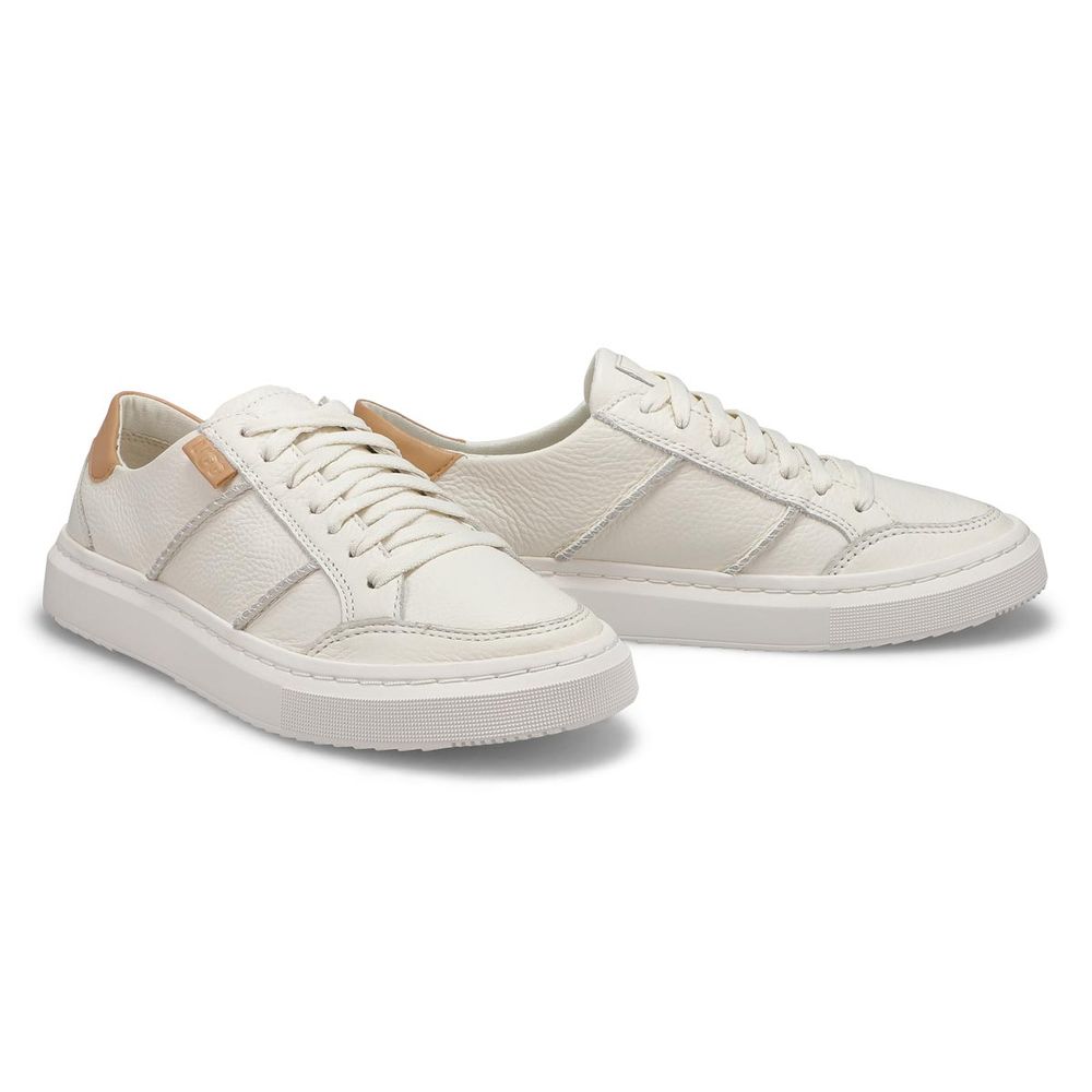 Womens Alameda Lace Up Sneaker - White