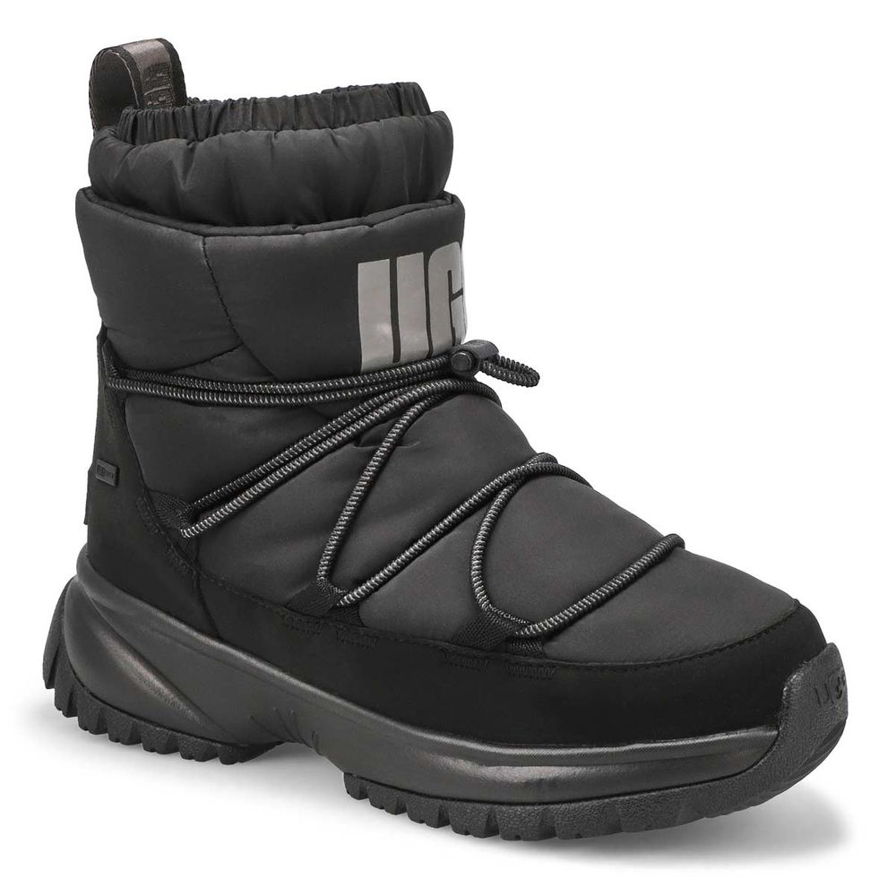 Womens Yose Puffer Mid Winter Boot - Black