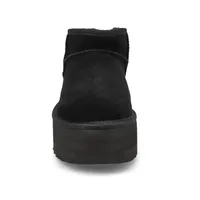 Womens Classic Ultra Mini Platform Boot - Black
