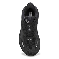 Womens  Clifton 9 GTX Weatherproof Performance Sneaker - Black/Black