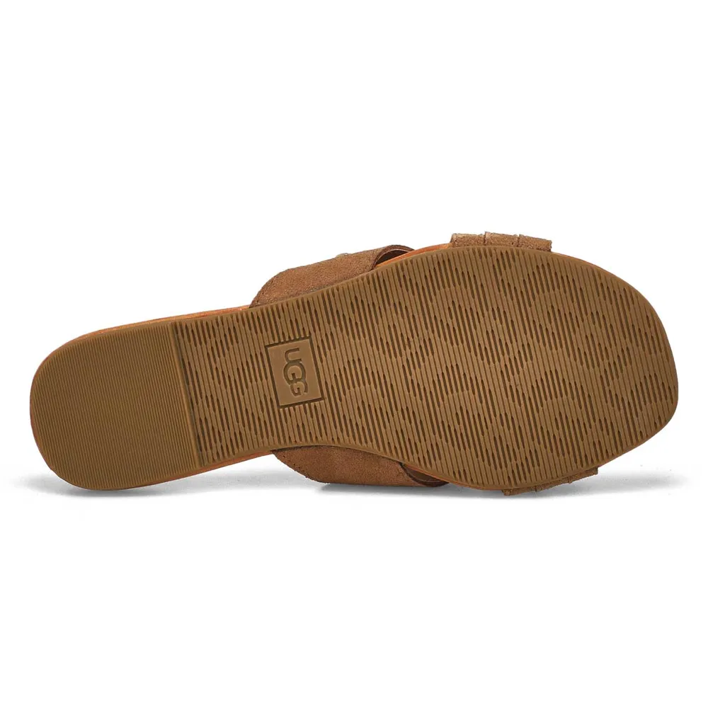 Womens Kenleigh Slide Sandal - Chestnut