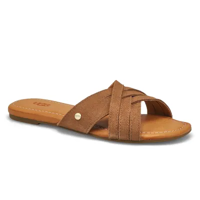 Womens Kenleigh Slide Sandal - Chestnut