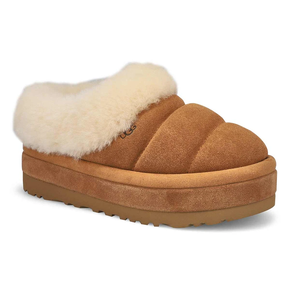 Womens Tazzlita Platform Slipper - Chestnut