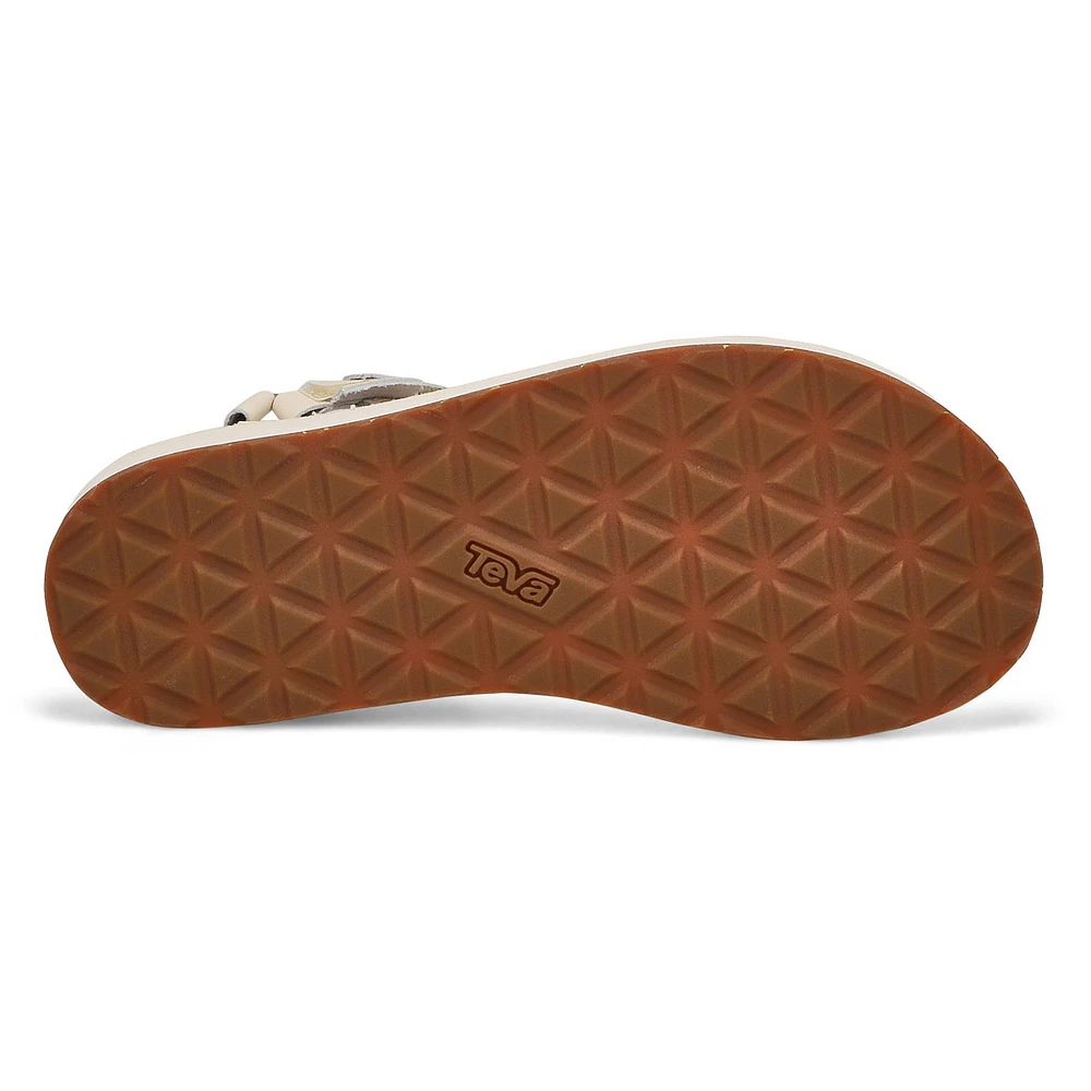 Womens Original Universal Slim Leather Sandal - Birch