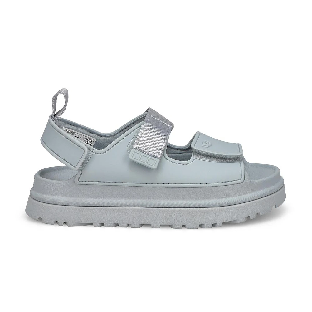 Girls GoldenGlow Platform Sandal - Sea Foam