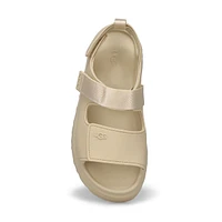 Girls GoldenGlow Platform Sandal - Sea Salt