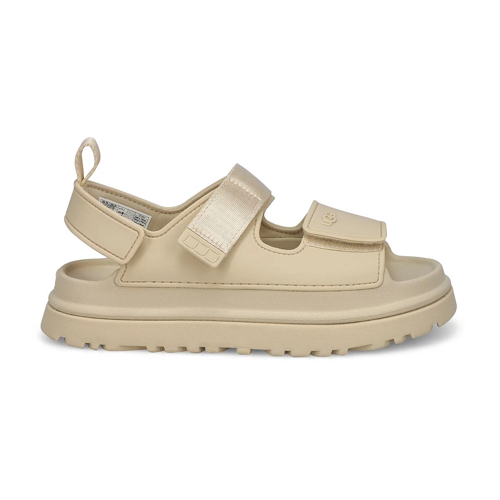 Girls GoldenGlow Platform Sandal - Sea Salt