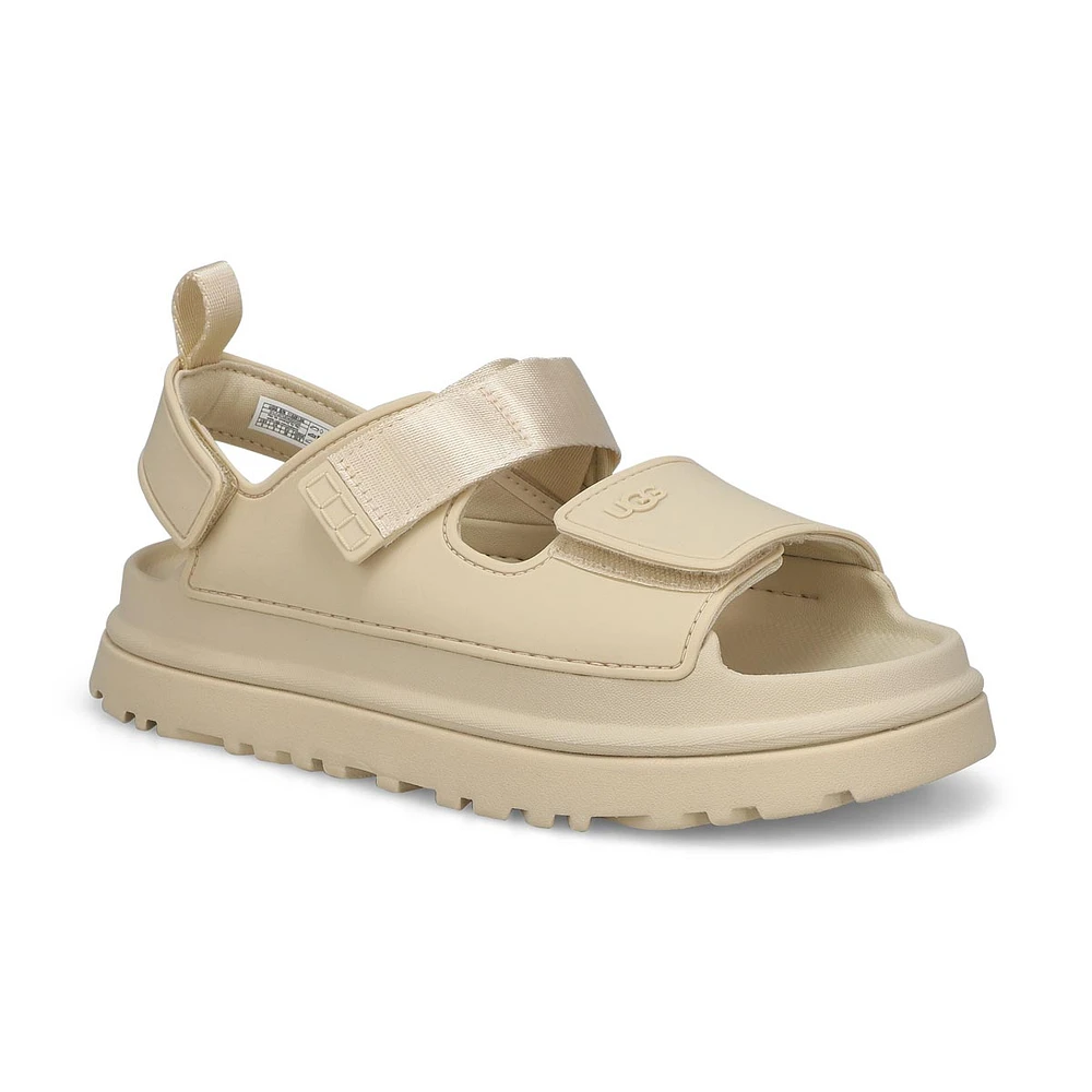 Girls GoldenGlow Platform Sandal - Sea Salt