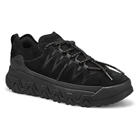 Mens CapTrail Low Waterproof Lace Up Sneaker - Black