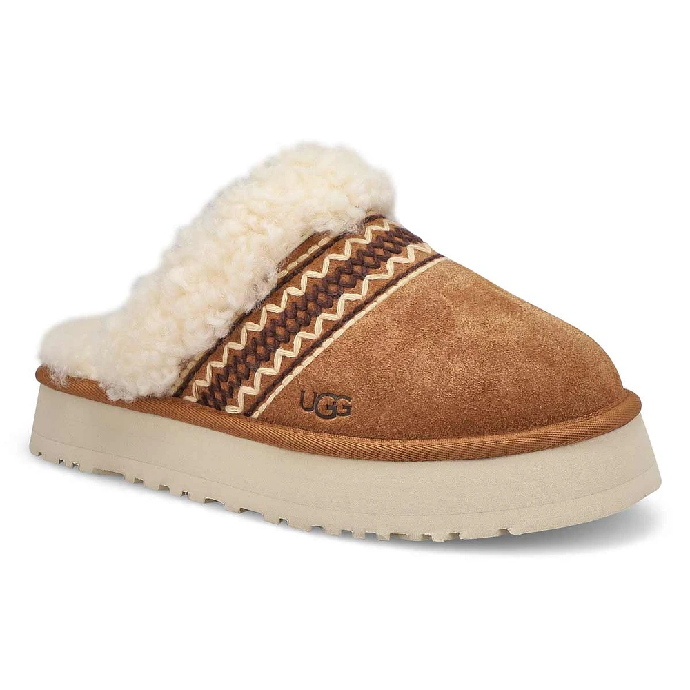 Womens Disquette Atherson Slipper - Chestnut