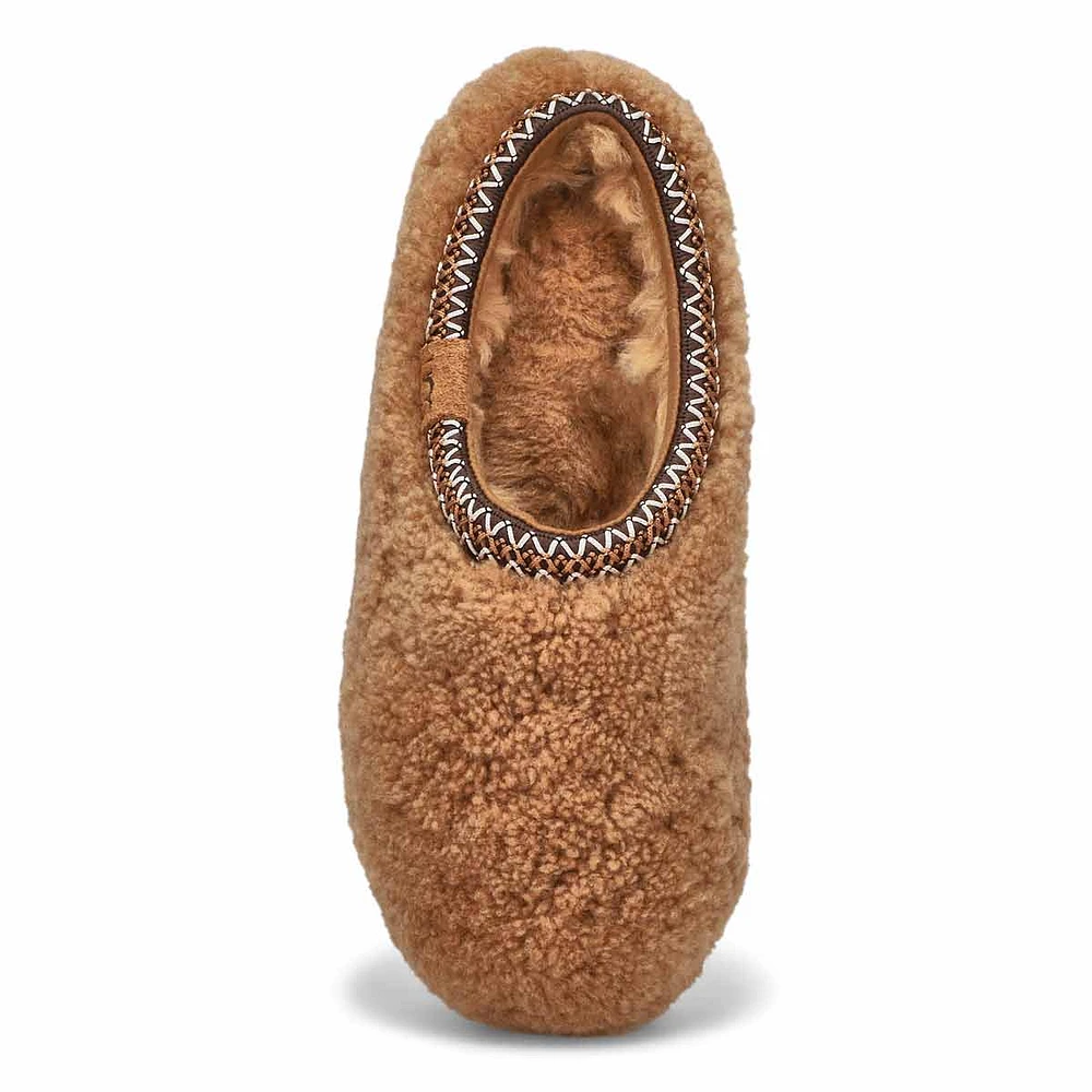 Womens Tasman Maxi Curly Slipper - Chestnut