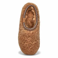 Womens Tasman Maxi Curly Slipper - Chestnut