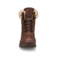 Womens Adirondack III Distressed Waterproof Winter Boot - Burnt Cedar