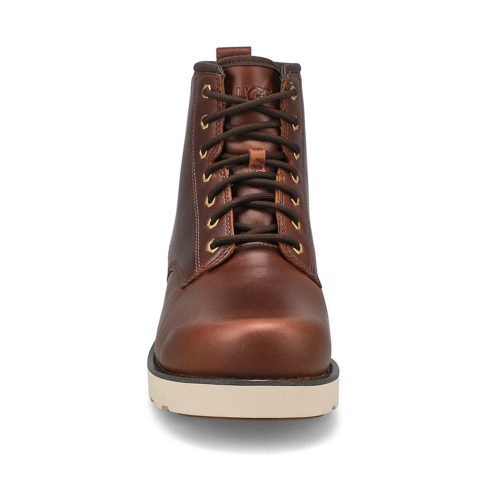 Mens Cason Waterproof Casual Boot - Dark Chestnut