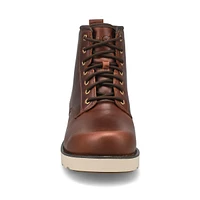 Mens Cason Waterproof Casual Boot - Dark Chestnut