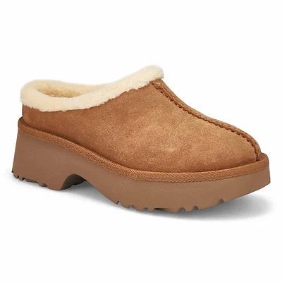 Womens New Heights Cozy Casual Clog - Chestnut