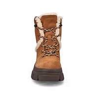 Womens Brooklyn Hiker Lace Up Boot - Chestnut