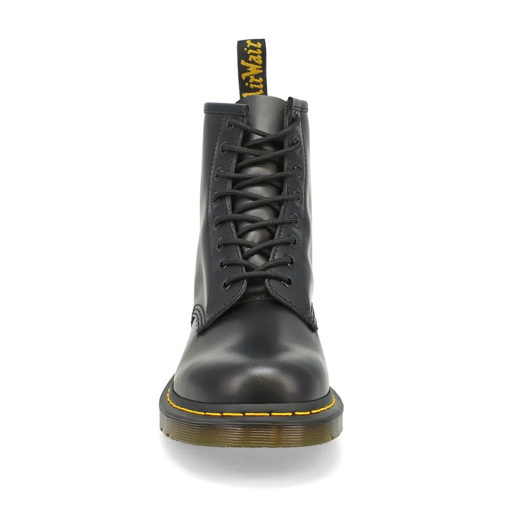 Mens1460 8-Eye Smooth Leather Boot - Black