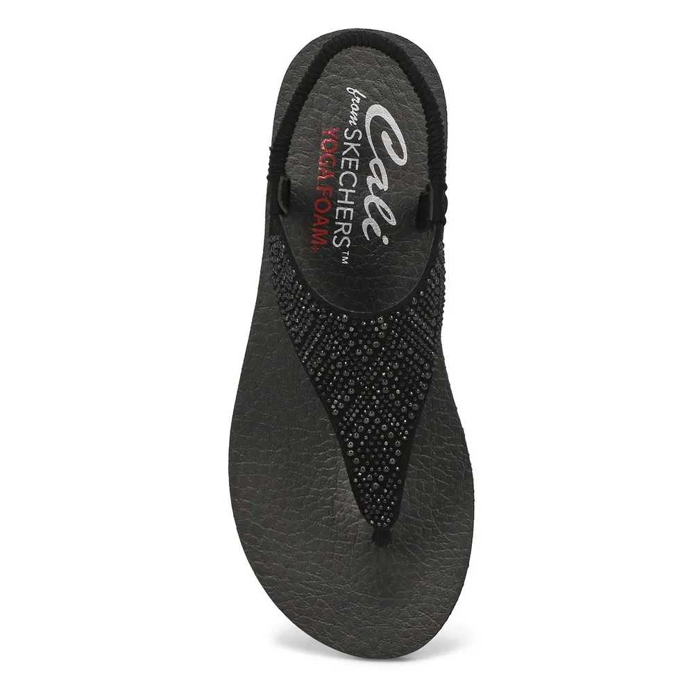 Womens Meditation Cool Eclipse Sandal - Black