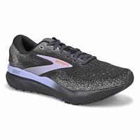 Womens Ghost 16 Lace Up Performance Sneaker - Ebony/Lavender/Copper