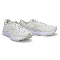 Womens Ghost 16 Lace Up Performance Sneaker - White/White