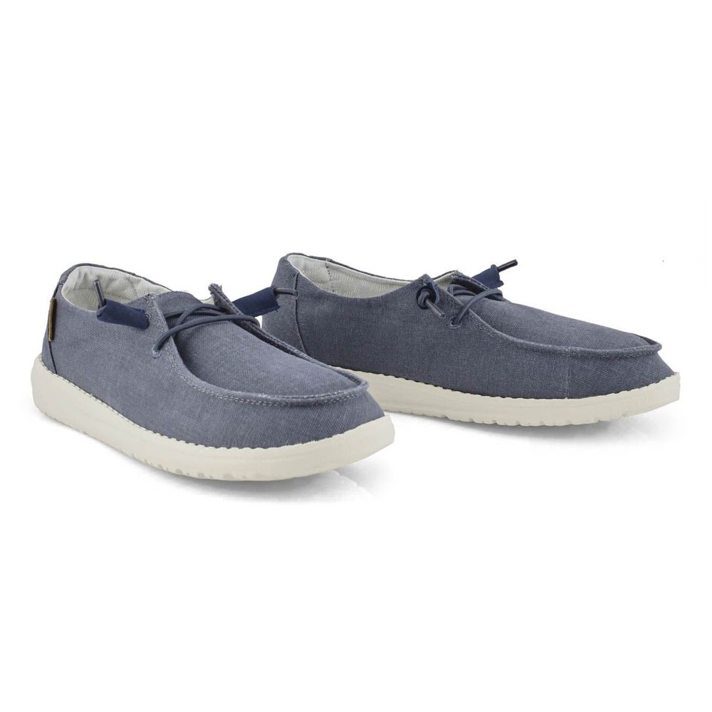 Womens Wendy Chambray Casual Shoe - Navy