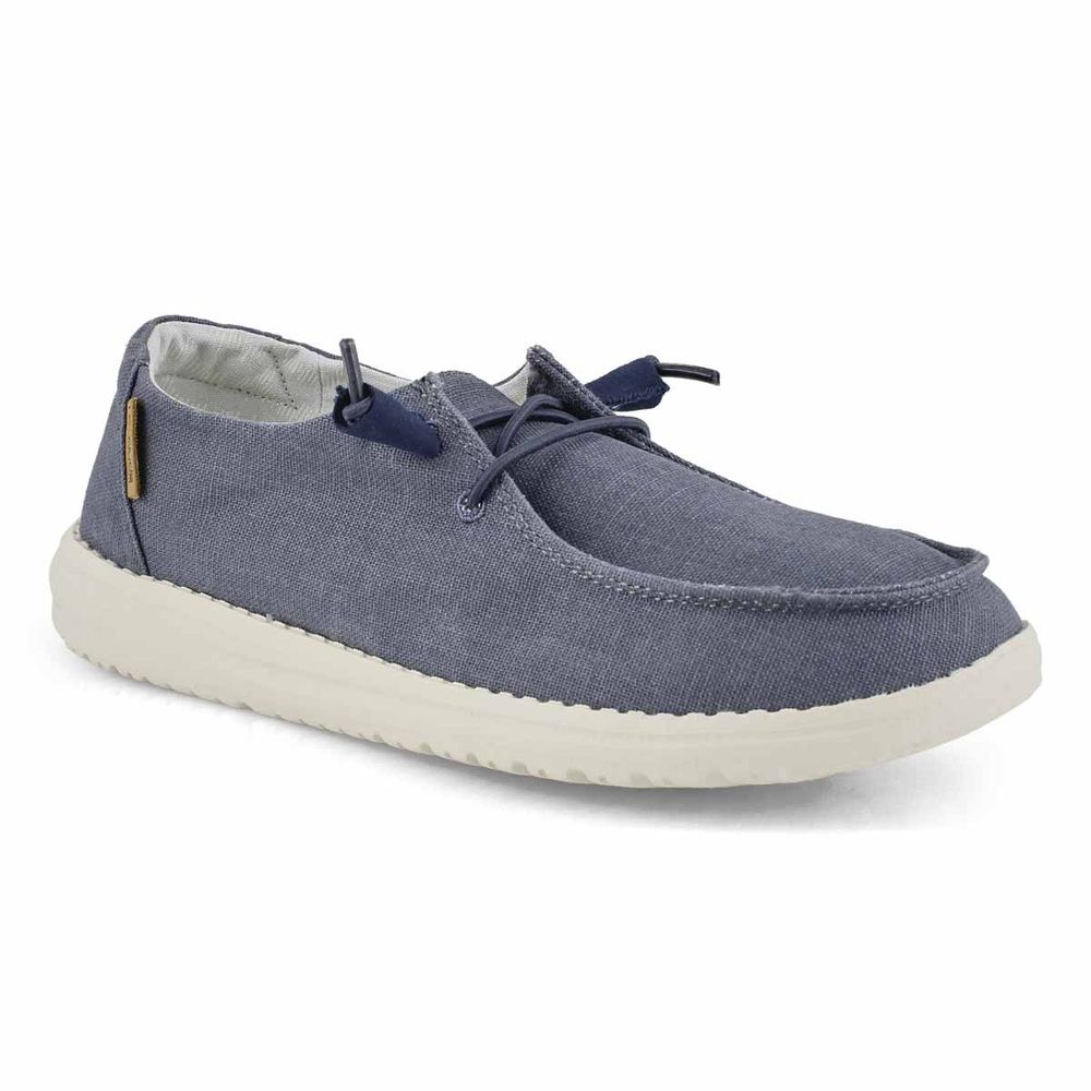 Women's Wendy Chambray Casual Shoe - White/Nut