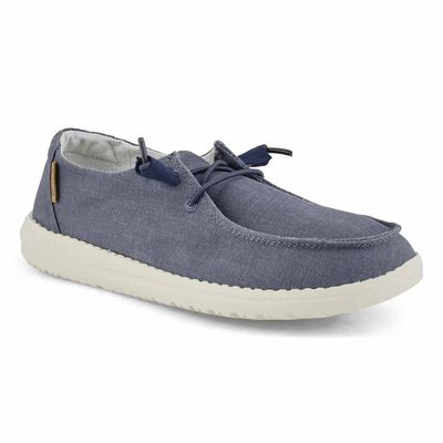 Womens Wendy Chambray Casual Shoe - Navy