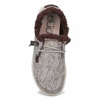 Womens Wendy Casual Shoe - Salt/ Pepper