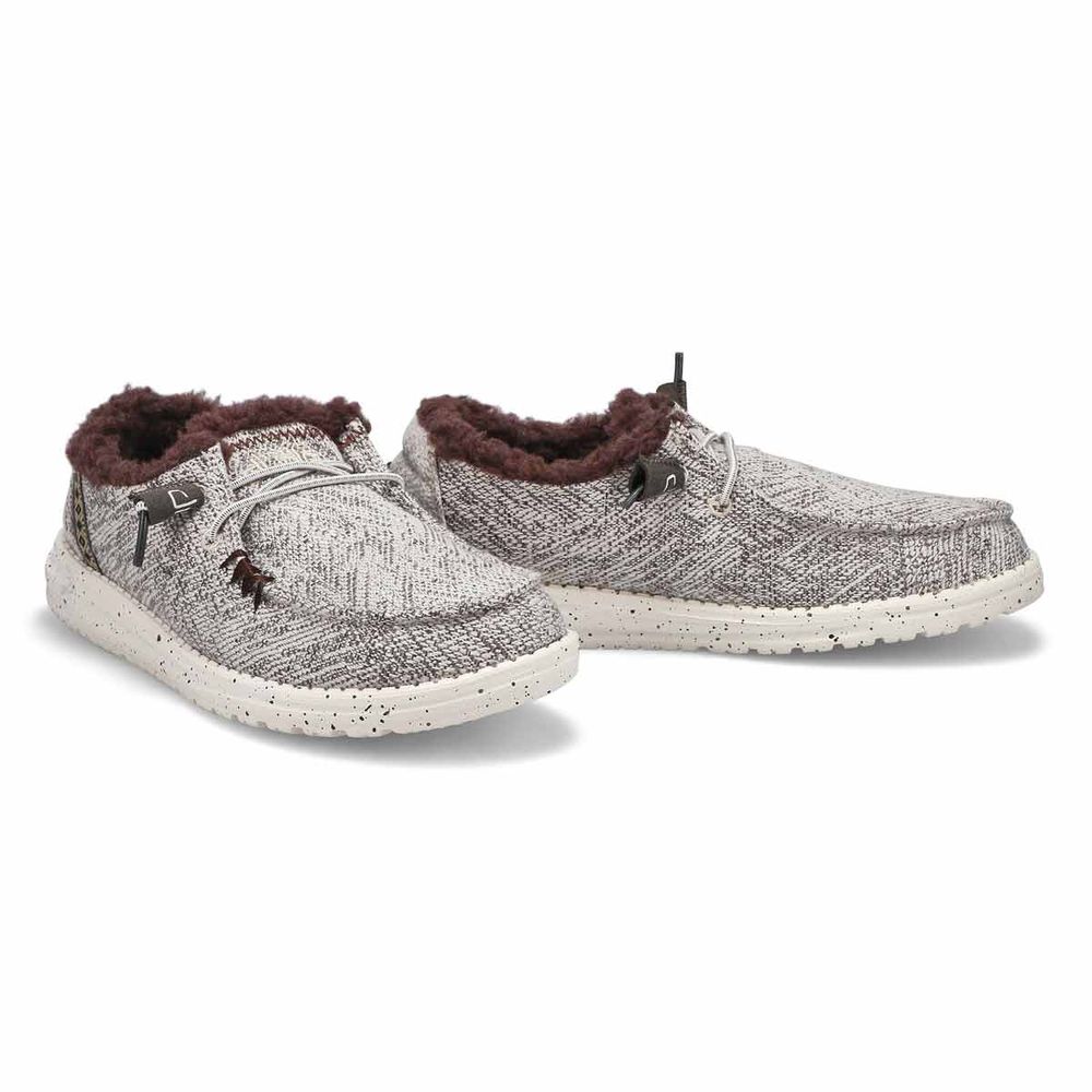 Womens Wendy Casual Shoe - Salt/ Pepper