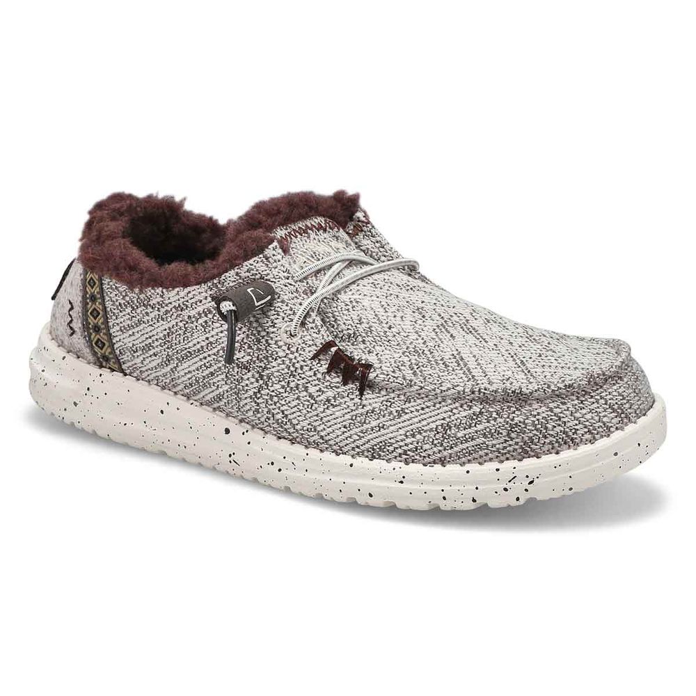 Womens Wendy Casual Shoe - Salt/ Pepper